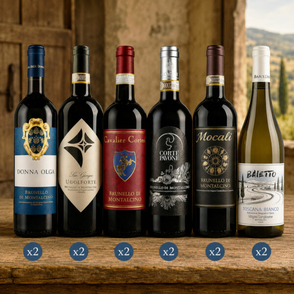 Box: The Montalcino Icons — 12-Bottle Case
