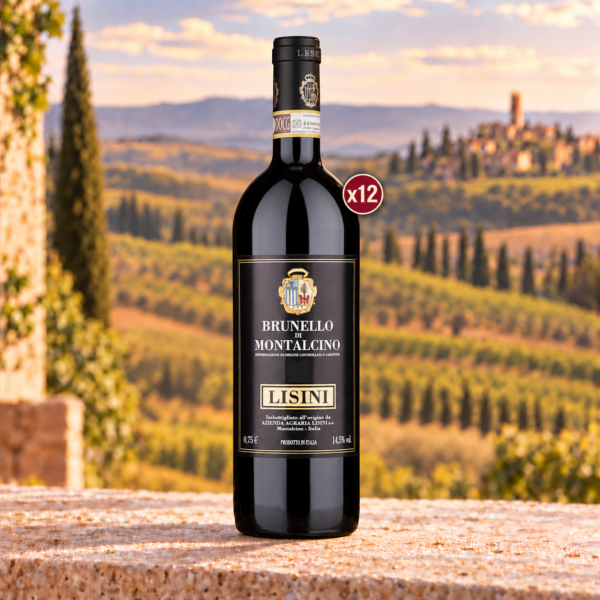 12-Bottles Case Brunello di Montalcino Lisini 2020