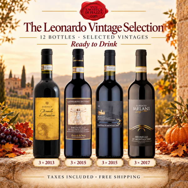 The Leonardo Vintage Selection - 12 bottles
